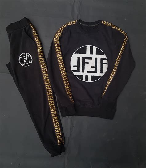 womens 2 piece womens fendi tracksuit|Fendi tracksuit for ladies.